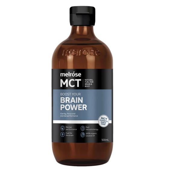 Melrose MCT Oil Brain Power 500ml for focus and energy at Pharmacy Direct