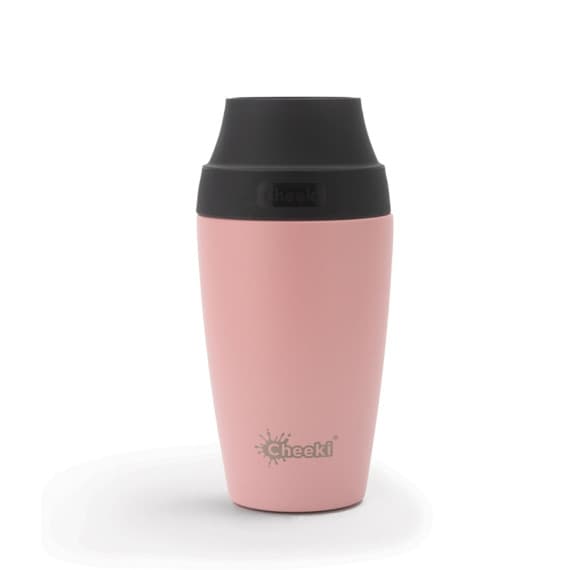 Cheeki Coffee Mug Pink 350ml - Buy Insulated Drinkware Online at Pharmacy Direct