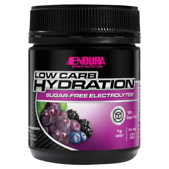 Endura Low Carb Hydration Grapeberry 128g drink powder - Pharmacy Direct