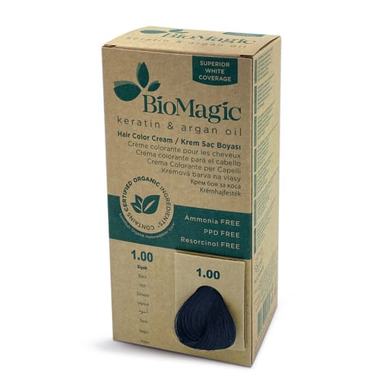 Bio Magic Hair Colour Black 1.00 - Buy Online at Pharmacy Direct