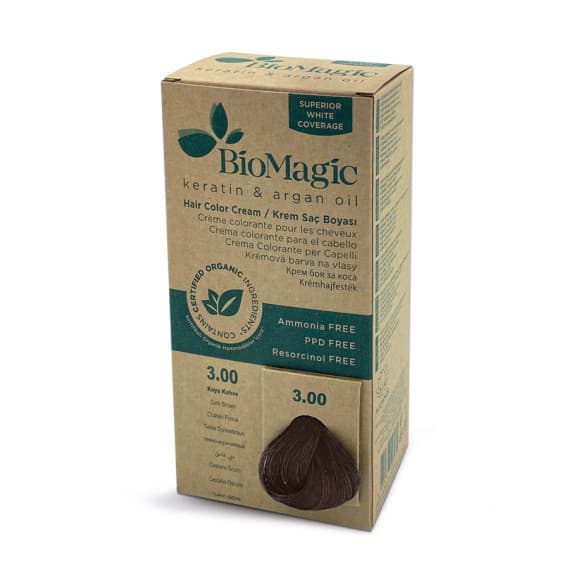 Bio Magic Dark Brown Hair Colour 3.00 at Pharmacy Direct Online
