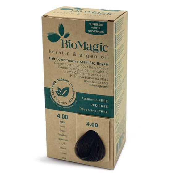 Bio Magic Hair Colour Brown 4.00 natural coverage - Pharmacy Direct