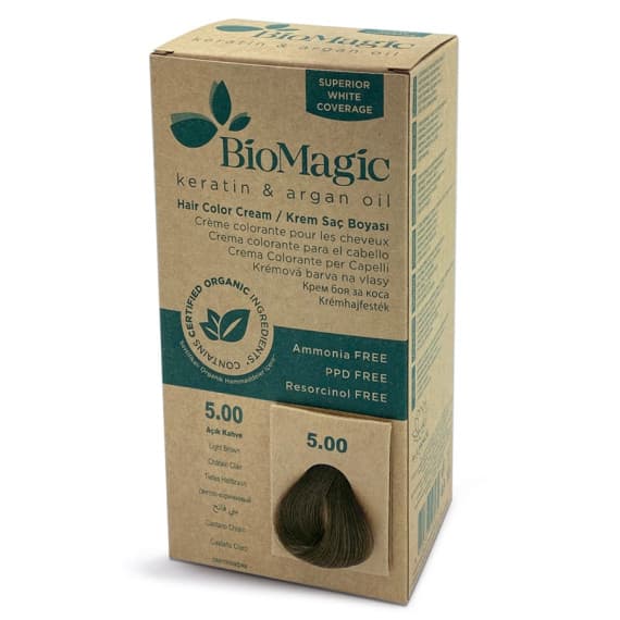 Bio Magic Light Brown Hair Colour 5.00 at Pharmacy Direct online