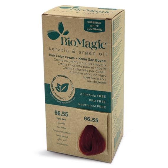 Buy Bio Magic Hair Colour Deep Red 66/55 Online Pharmacy Direct AU
