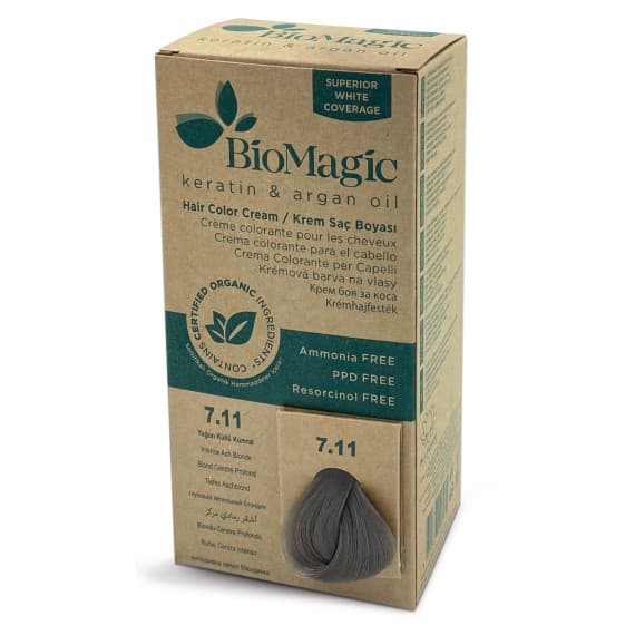 Bio Magic Hair Colour Intense Ash Blonde 7.11 - Pharmacy Direct Hair Care
