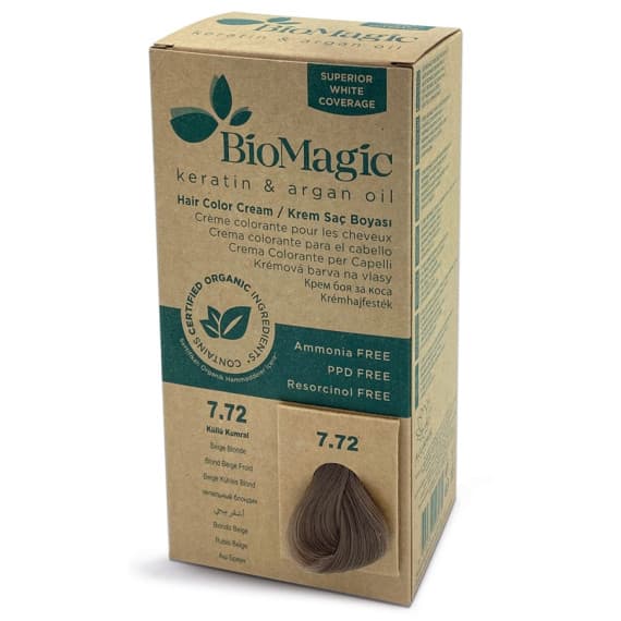 Bio Magic Hair Colour Beige Blonde 7.72 - Natural Shine, Pharmacy Direct