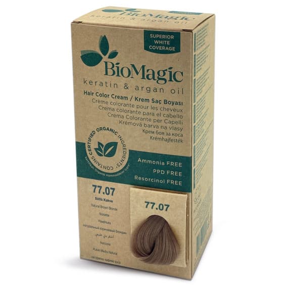 Bio Magic Hair Colour Natural Brown Blonde 77/07 - Buy Online at Pharmacy Direct