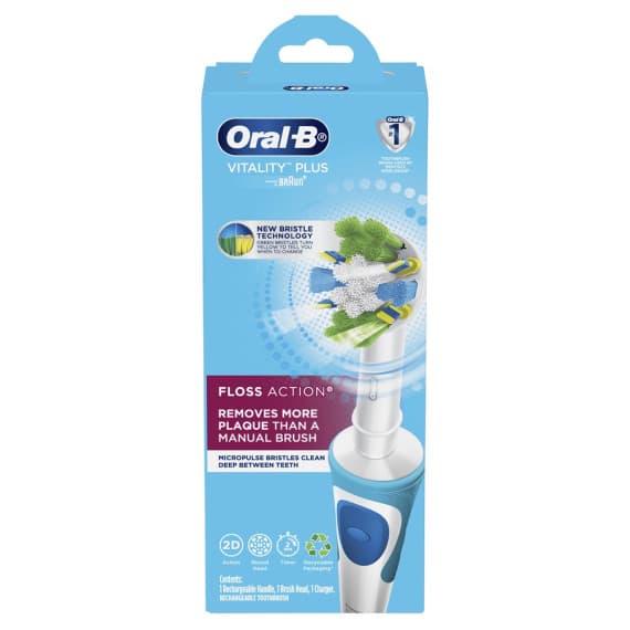 Buy Oral B Vitality Plus FlossAction Clean Electric Toothbrush Online Pharmacy Direct AU