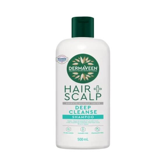 DermaVeen Hair Plus Scalp Deep Cleanse Shampoo 500ml – Buy Online at Pharmacy Direct