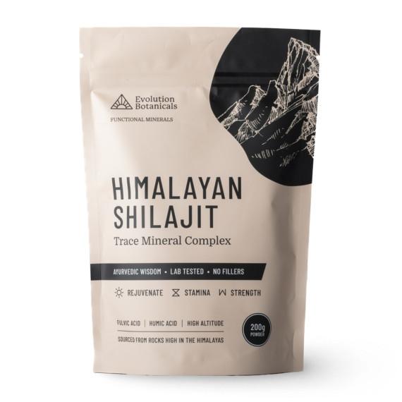 Evolution Botanicals Shilajit Powder 200g vitality supplement - Pharmacy Direct