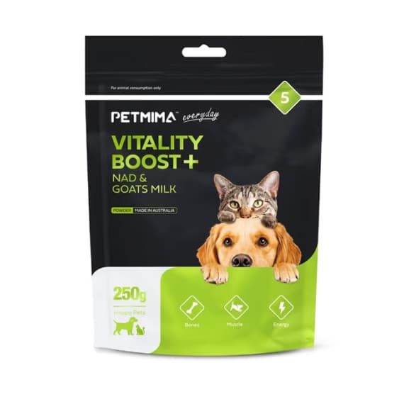 Buy Petmima Vitality Boost Plus Nad Plus Goats Milk Powder 250g Online Pharmacy Direct AU