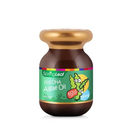 Buy SpringLeaf Kids DHA Algae Oil SG 60 Capsules Online Pharmacy Direct AU