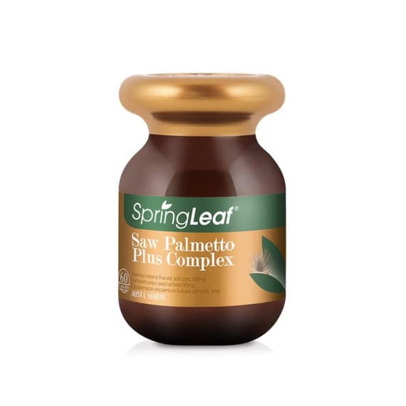 Buy SpringLeaf Saw Palmetto Complex 1600mg 60 Capsules Online Pharmacy Direct AU