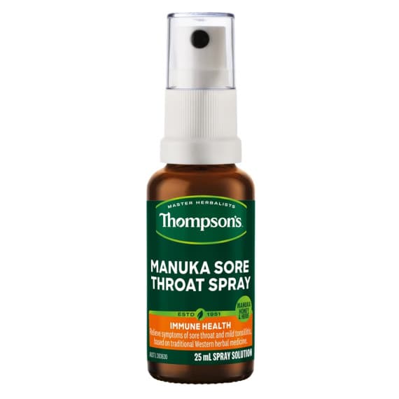 Buy Thompsons Manuka Sore Throat Spray 25ml Online Pharmacy Direct AU