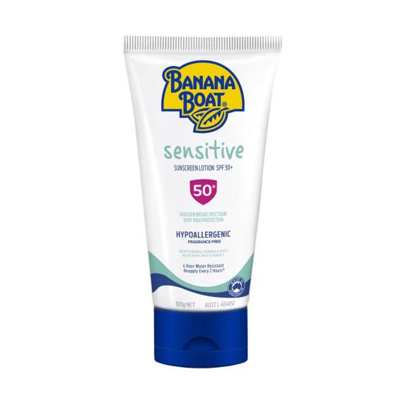 Buy Banana Boat Sensitive Sunscreen Lotion 100g Online Pharmacy Direct AU