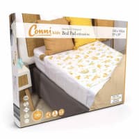 Conni Kids Bed Pad With Tuck In Unicorn And Dinosaur Print