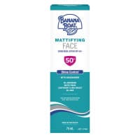 Banana Boat Mattifying Face Sunscreen Lotion SPF50 Plus 75mL