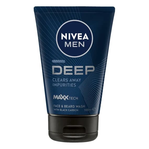 Nivea Men Face and Beard Deep Wash for healthy, clean skin – Pharmacy Direct