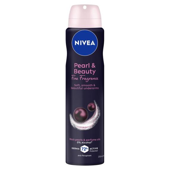 Nivea Pearl and Beauty Fine Fragrance Anti-Perspirant Aerosol – Soft Skin & Fresh Scent | Pharmacy Direct