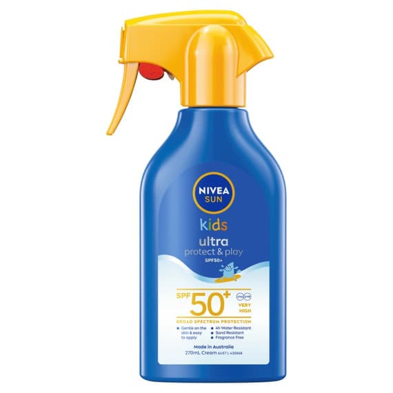 Nivea Sun Kids Protect and Play SPF50+ for sensitive skin – Pharmacy Direct