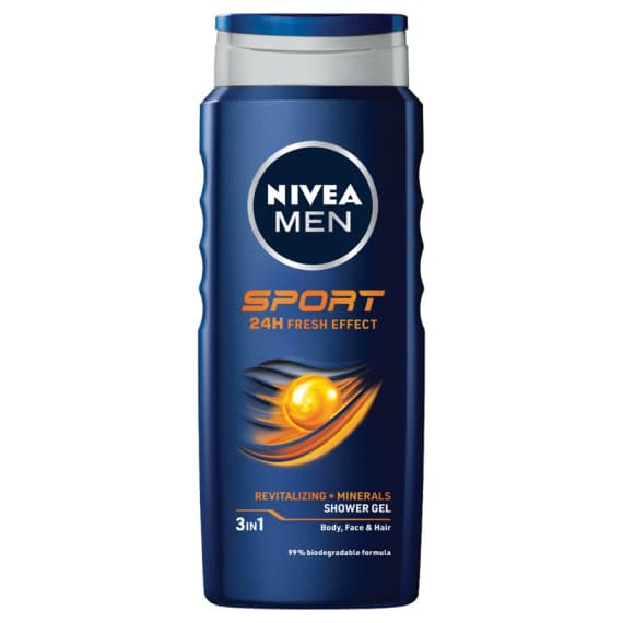 Nivea Men Sport Shower Gel 500ml Energised Skin & Refresh – Pharmacy Direct