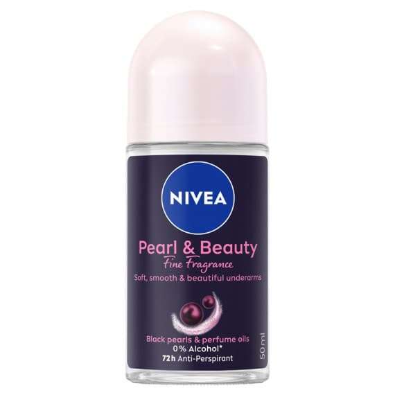 Nivea Pearl Roll-On 50ml – Gentle Care and Lasting Fragrance Online at Pharmacy Direct