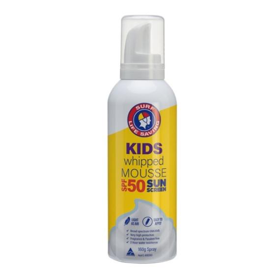 Buy Surf Life Saving Australia Kids SPF50 Whipped Mousse 160g Online Pharmacy Direct AU