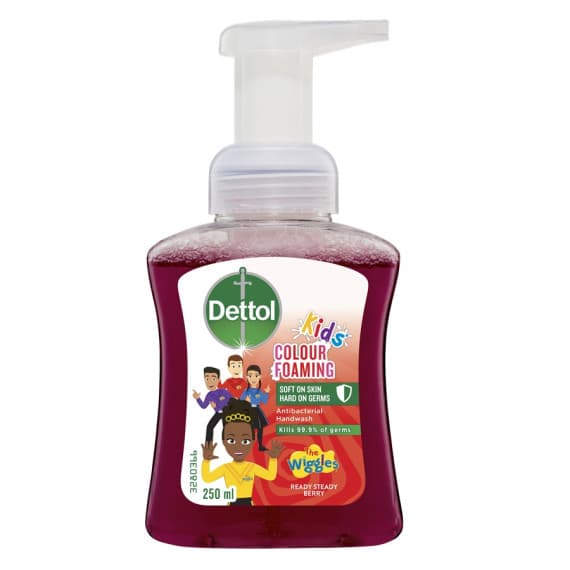 Buy Dettol Kids Colour Foaming Hand Wash Berry 250ml Online Pharmacy Direct AU