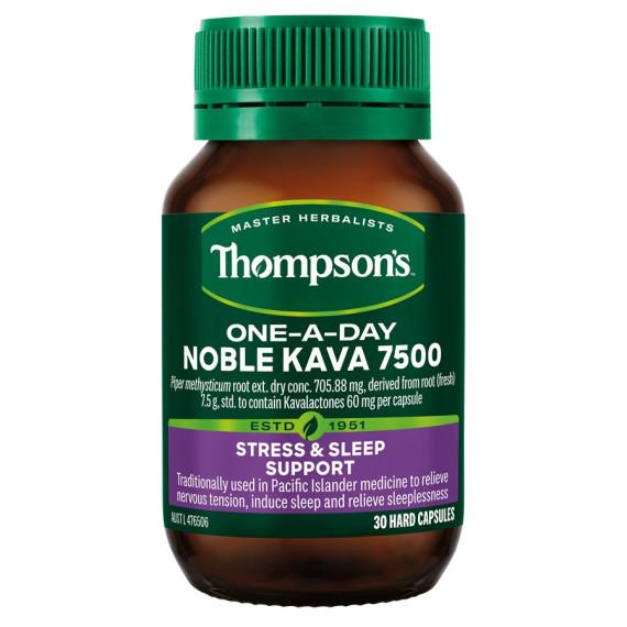 Buy Thompsons Noble Kava 7500 Capsules 30 Online Pharmacy Direct AU