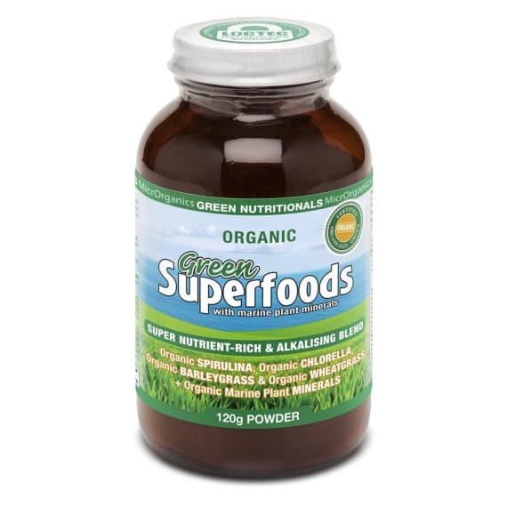 Green Nutritionals GreenSuperFoods 120g Powder for natural energy and wellness – Pharmacy Direct