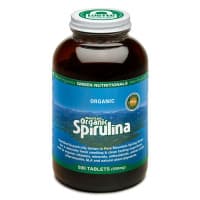Green Nutritionals Mountain Organic Spirulina 500 Tablets