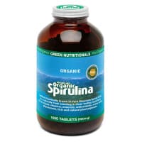 Green Nutritionals Mountain Organic Spirulina 1000 Tablets