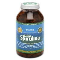 Green Nutritionals Mountain Organic Spirulina 180 Capsules