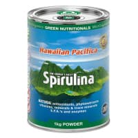 Green Nutritionals Hawaiian Pacifica Spirulina 1kg Powder eCan