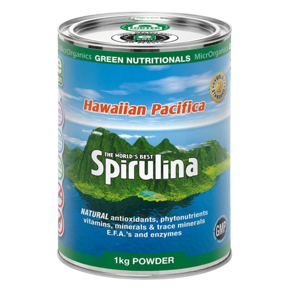 Green Nutritionals Pacifica Spirulina 1kg Powder for energy and immune support – Pharmacy Direct