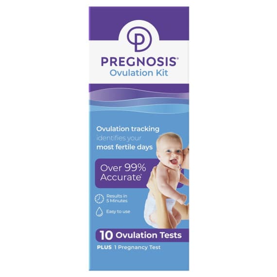 Buy Pregnosis Ovulation Kit Test 10 Pack Online Pharmacy Direct AU