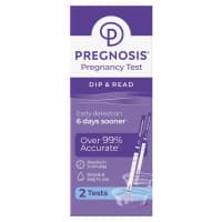 Pregnosis Dip and Read  Pregnancy Test 2 Pack