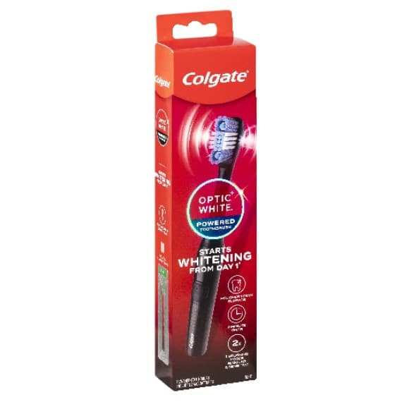 Buy Colgate Optic White Powered Toothbrush Soft 1 Pack Online Pharmacy Direct AU