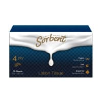 Sorbent Lotion Facial Tissue 70 Sheets