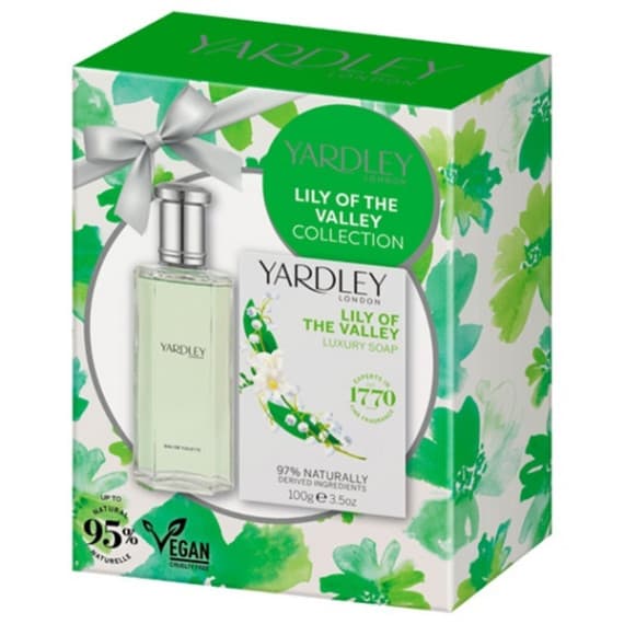 Buy Yardley Lily Of The Valley Beauty Gift Set EDT 125ml And Luxury Bar Soap 100g Online Pharmacy Direct AU