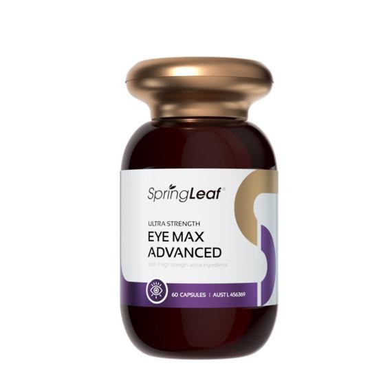 Buy SpringLeaf Ultra Strength Eye Max Advanced 60 Capsules Online Pharmacy Direct AU