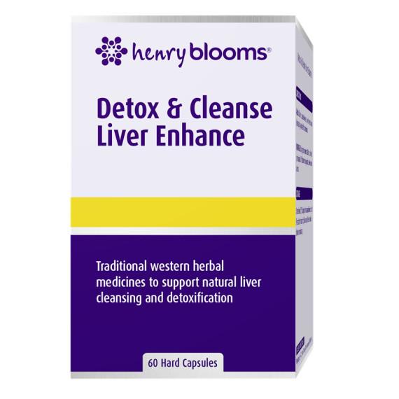Buy Henry Blooms Detox And Cleanse Liver Enhance 60 Capsules Online Pharmacy Direct AU