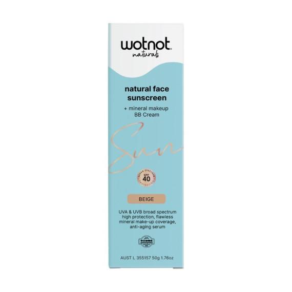 Buy Wotnot Naturals Zinc Sunscreen And BB Cream Beige 50g Online Pharmacy Direct AU