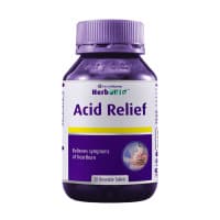 HerbGUT Plus Acid Relief 30 Chewable Tablets