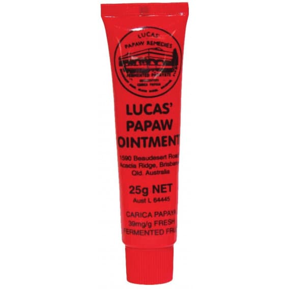 Lucas Papaw Ointment 25g soothing skin protection – Pharmacy Direct