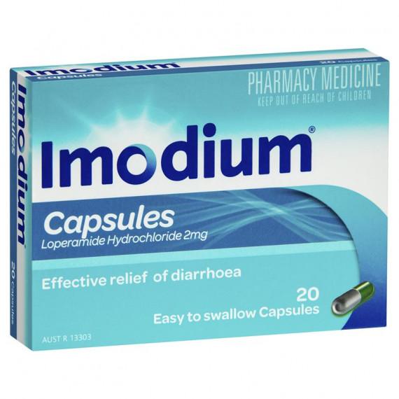 Imodium 2mg Capsules 20 pack digestive relief – Pharmacy Direct
