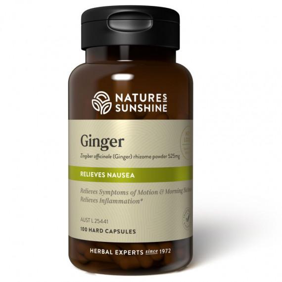 Nature's Sunshine Ginger Capsules - Buy Online at Pharmacy Direct