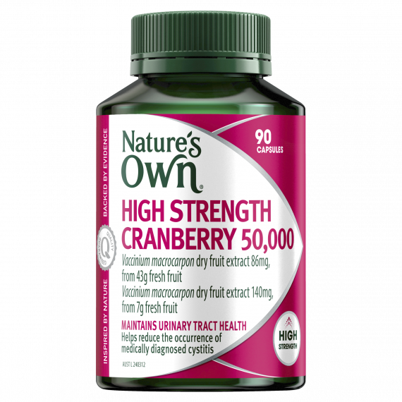 Nature's Own High Strength Cranberry 50000 90 Capsules