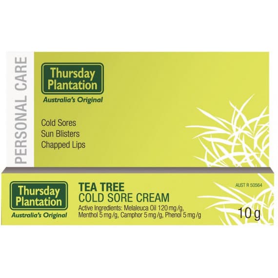 Thursday Plantation Tea Tree Cold Sore Cream 10g