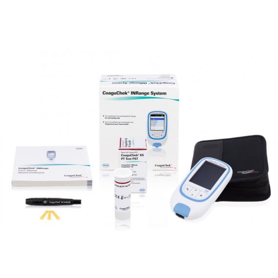 CoaguChek InRange Bundle device with test strips and lancets - Pharmacy Direct